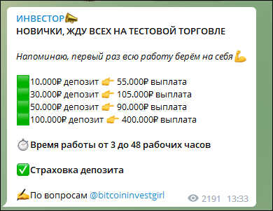 bitcoininvestgirl инвестиции в крипту